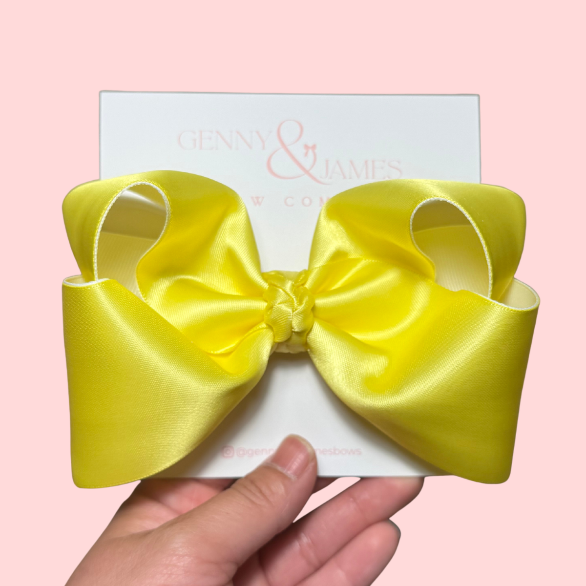 Lemon Yellow Satin (Standard)