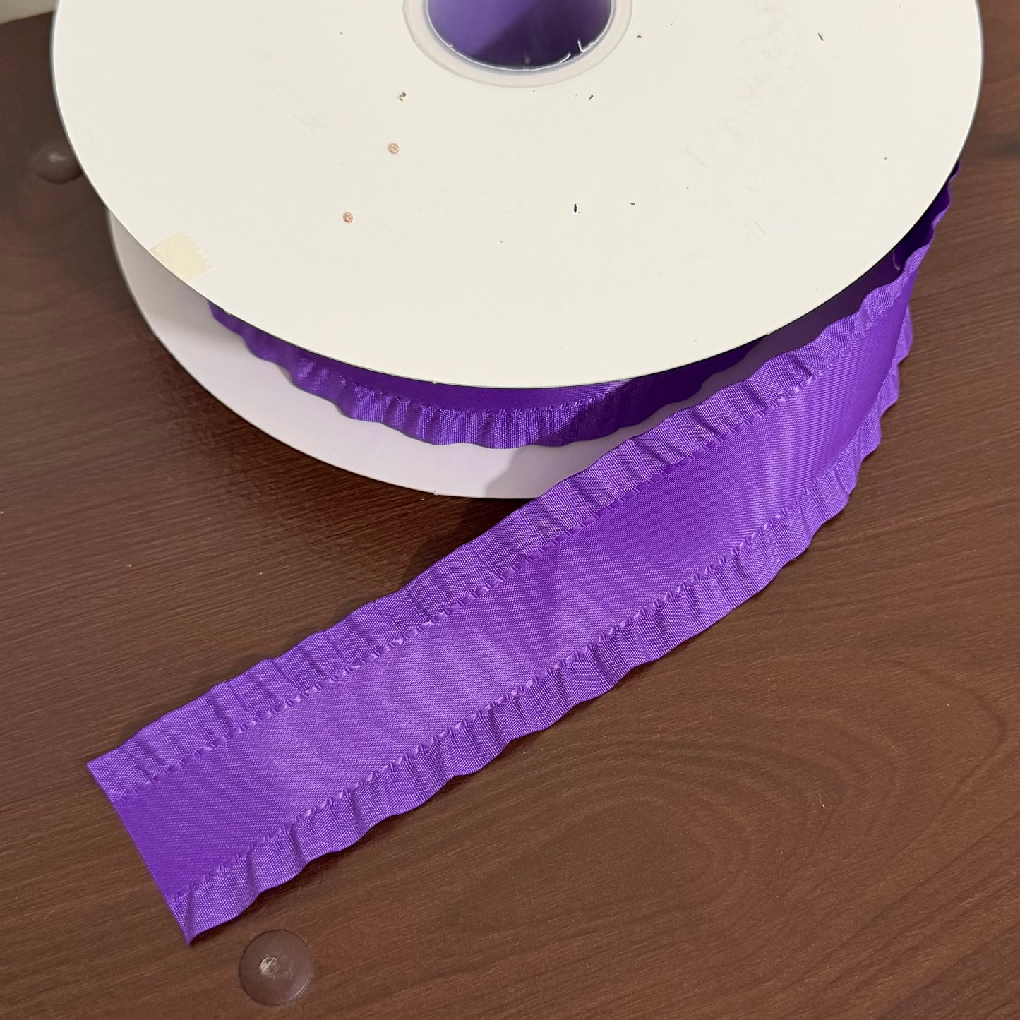 Purple Double Ruffle - 1.5