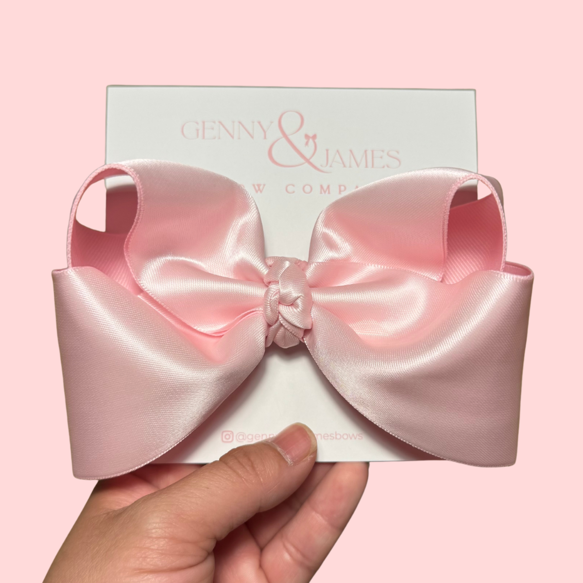 Light Pink Satin (Standard & Large)