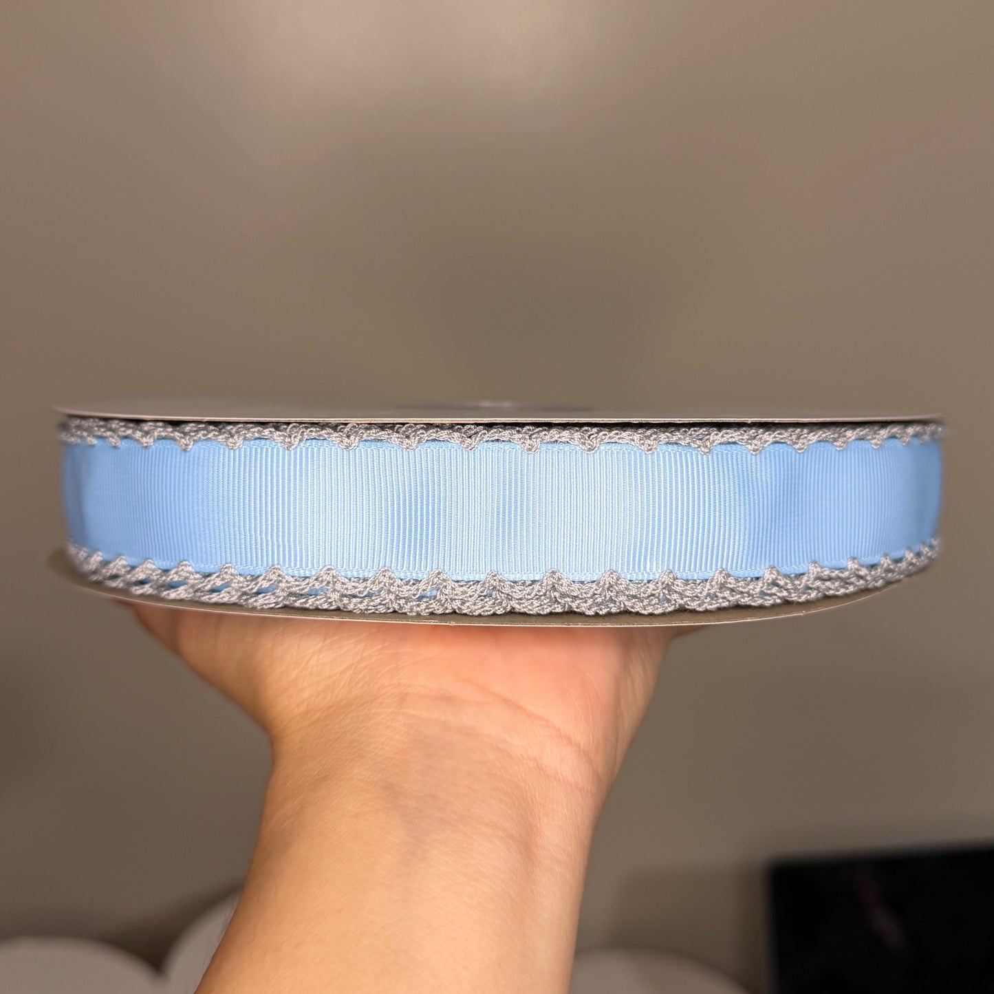 Topaz / Silver Moonstitch - 7/8