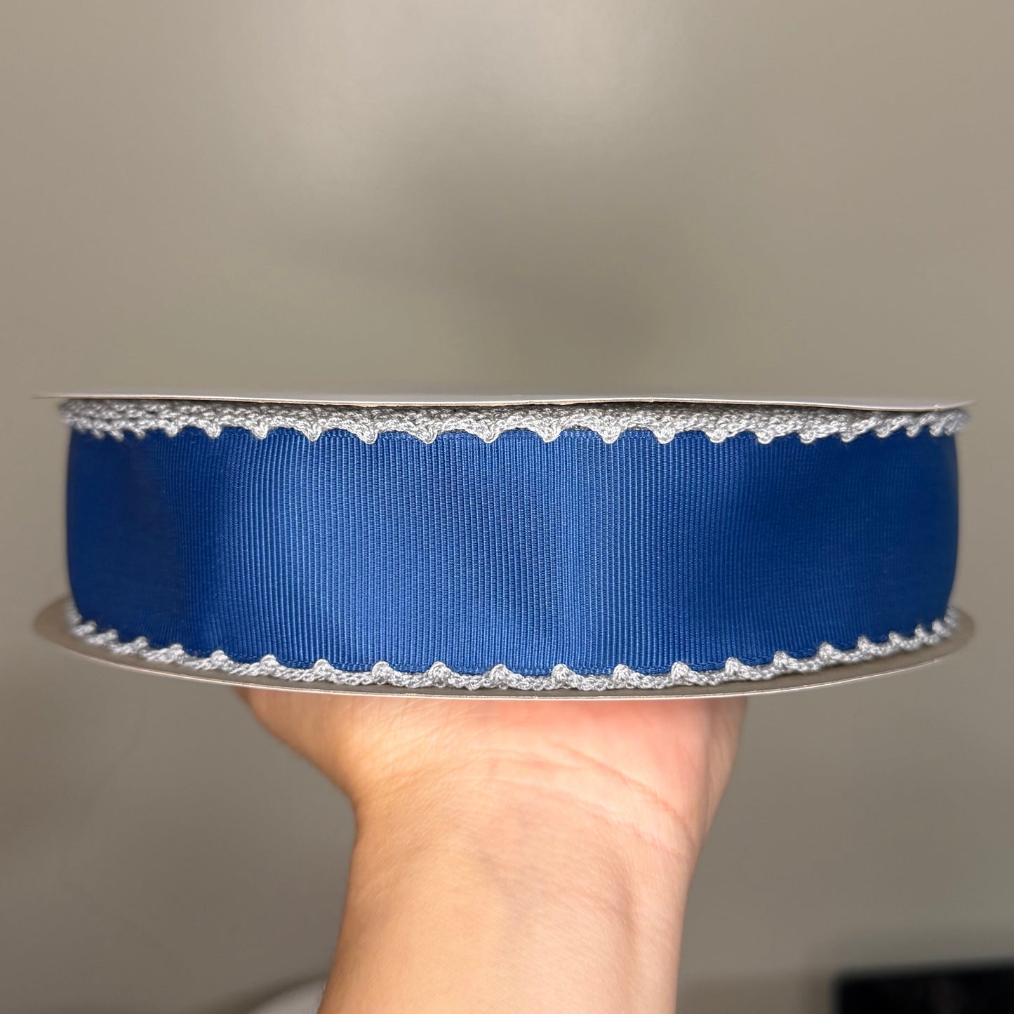 Lt Navy / Silver Moonstitch - 1.5