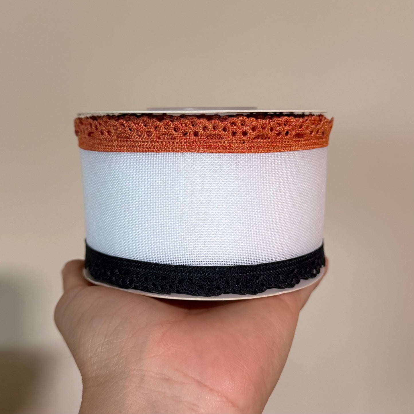 Orange/Black Scalloped