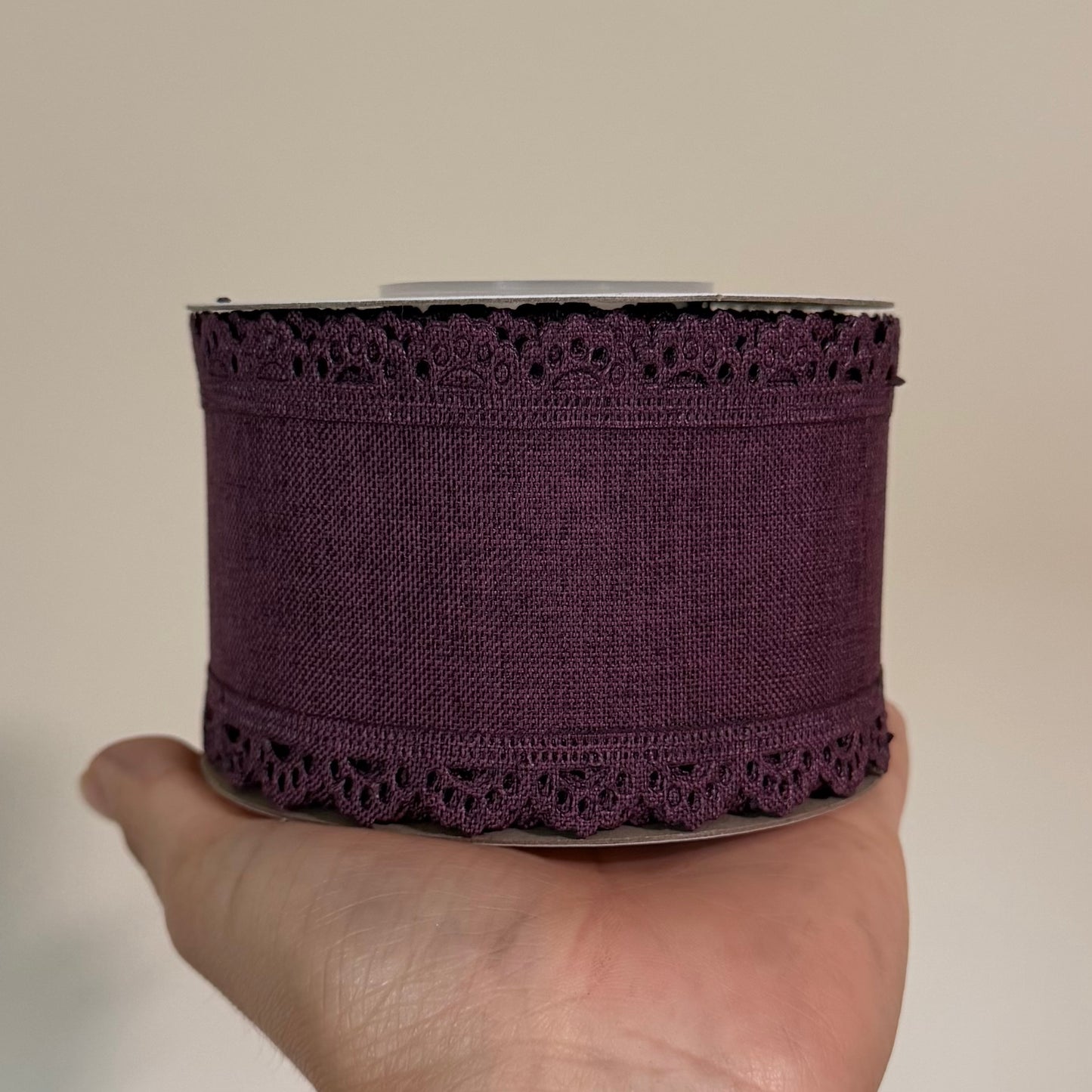 Plum Scalloped