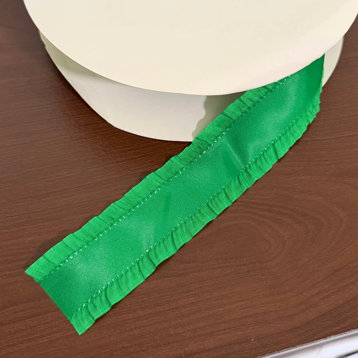 Green Double Ruffle - 1.5