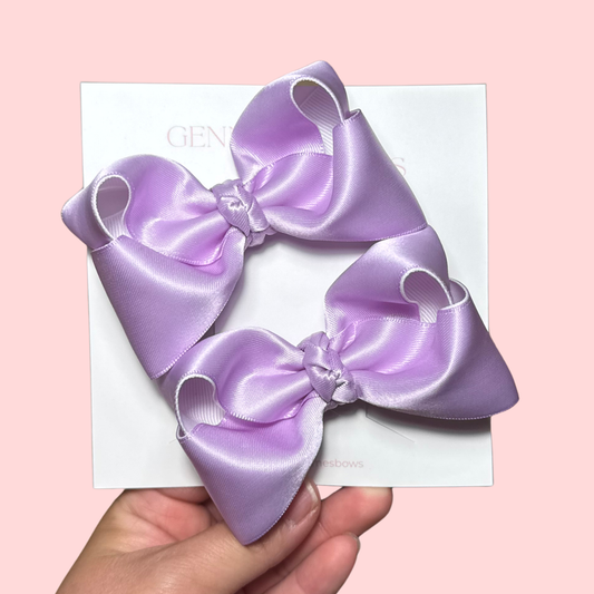 Lavender Satin (Piggy & Baby)