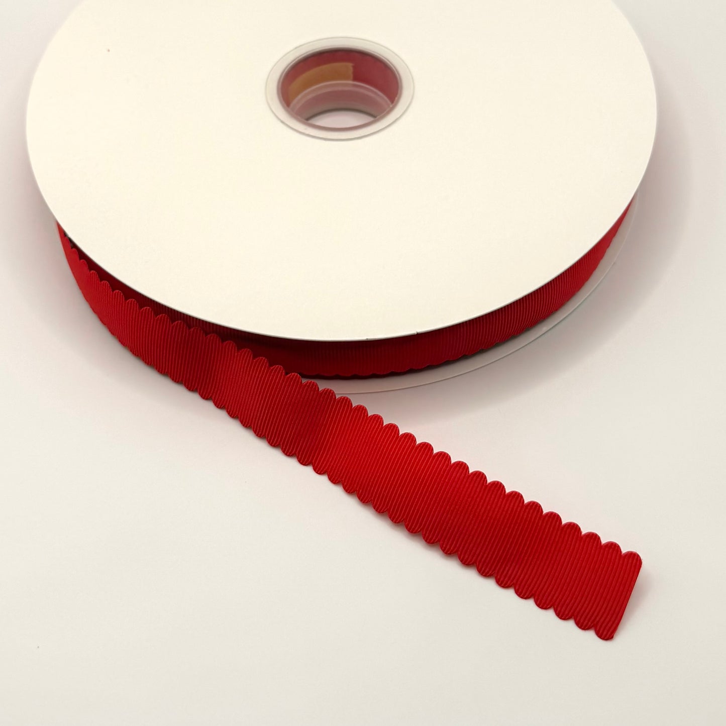 Red Scalloped Wave - 7/8
