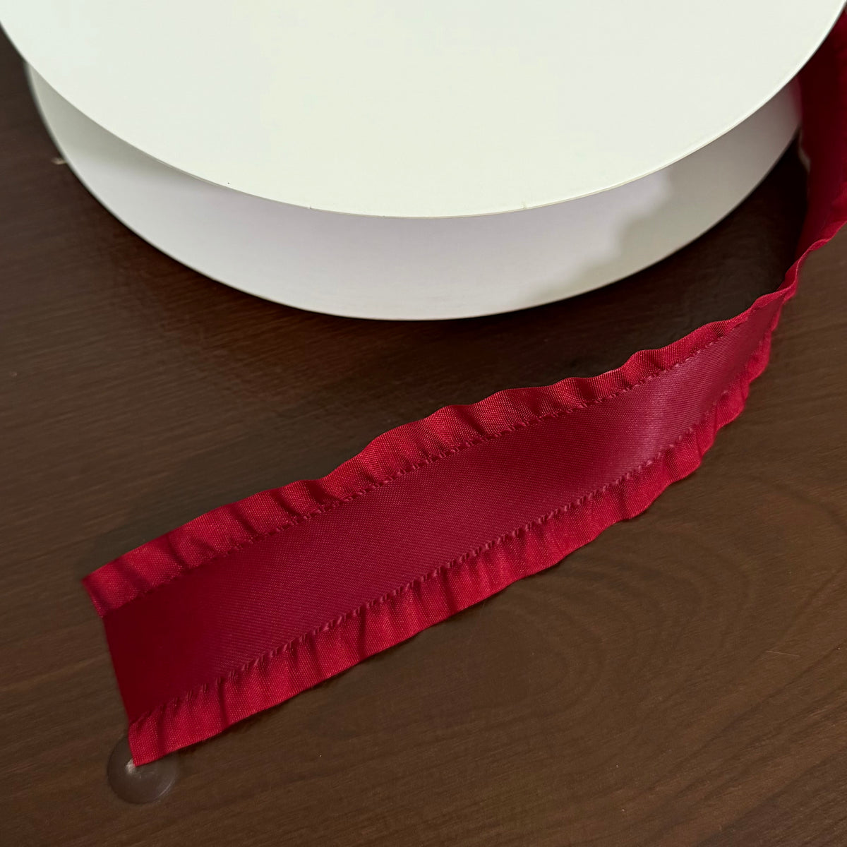 Maroon Double Ruffle - 1.5