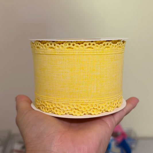 Yellow Scalloped