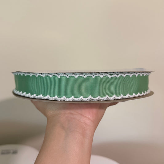 Sage / White Moonstitch - 7/8