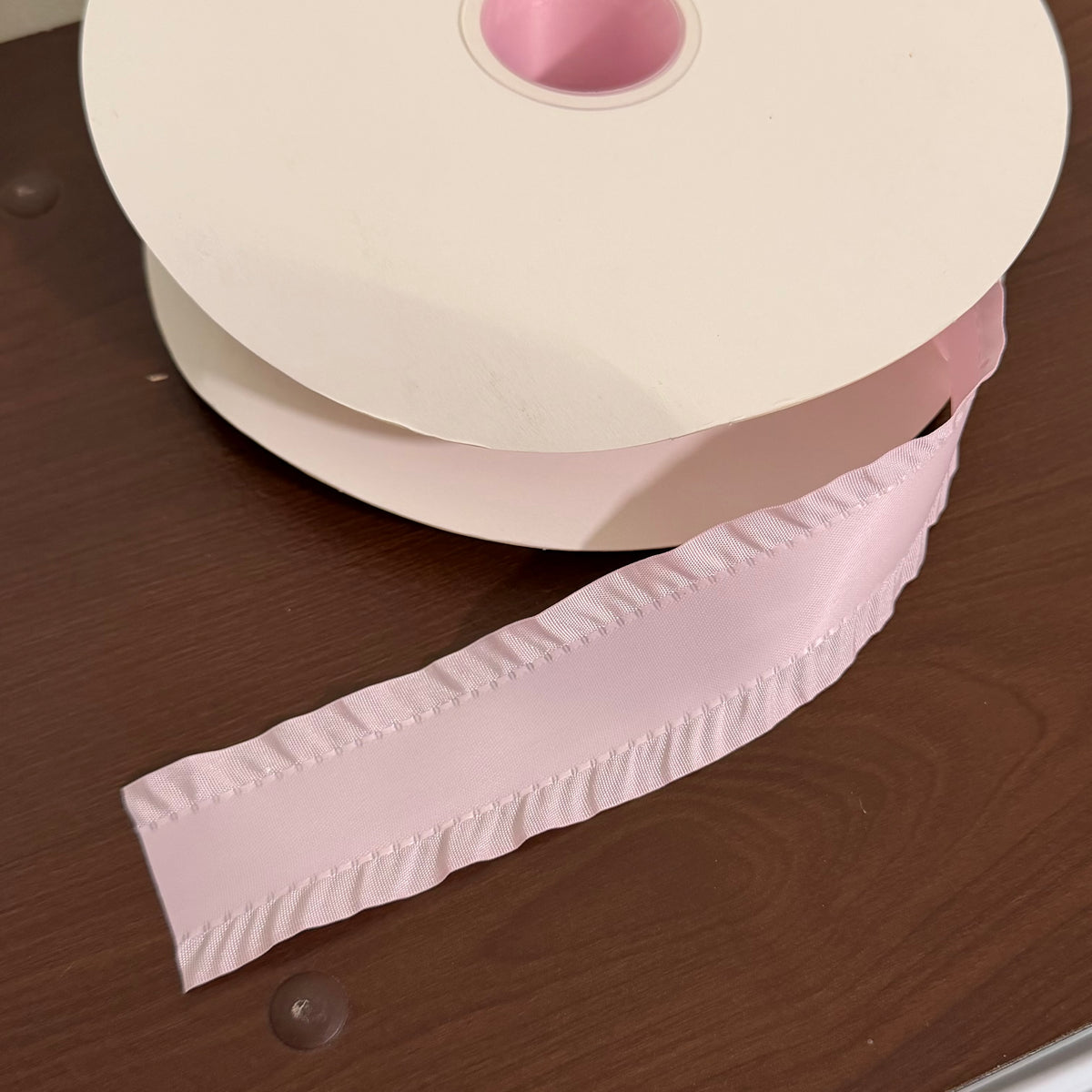 Light Pink Double Ruffle - 1.5