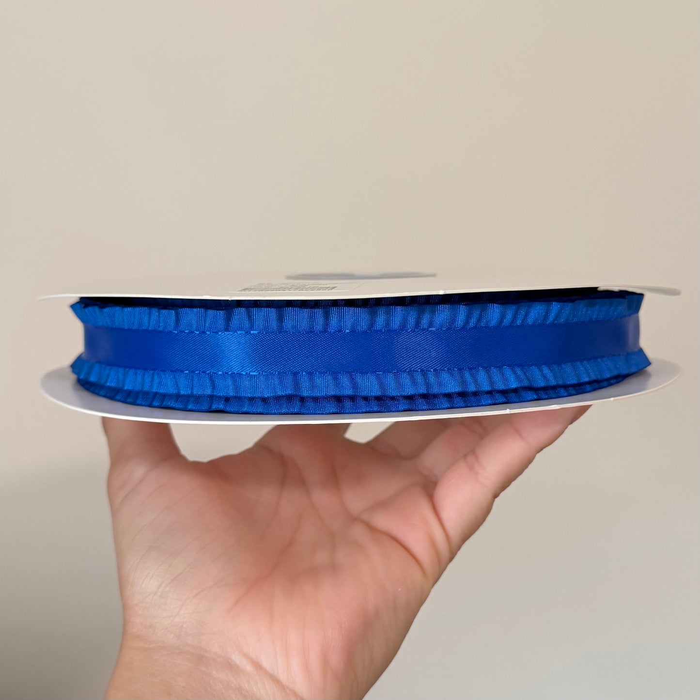 Royal Blue Double Ruffle - 7/8