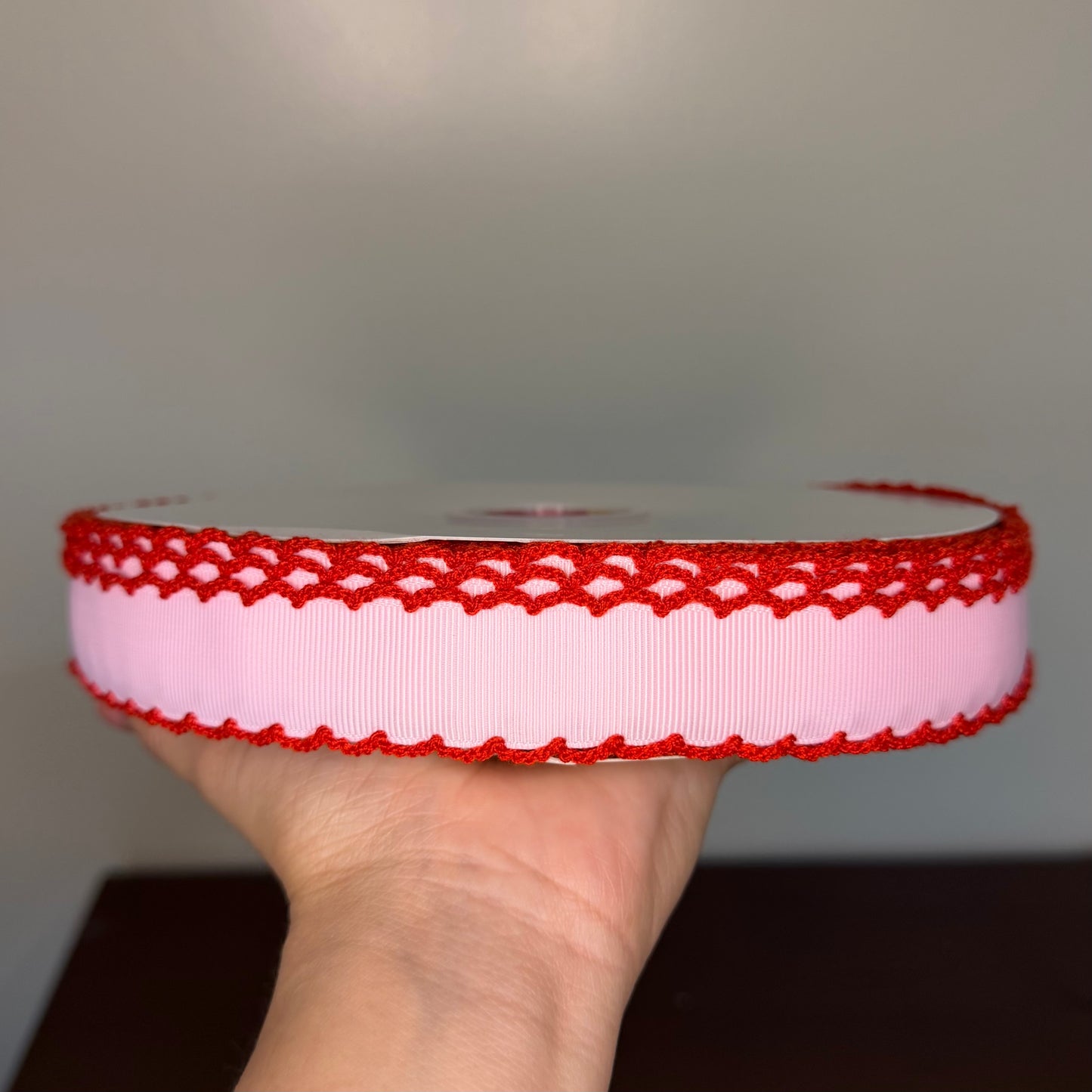 Pink / Red Moonstitch - 7/8