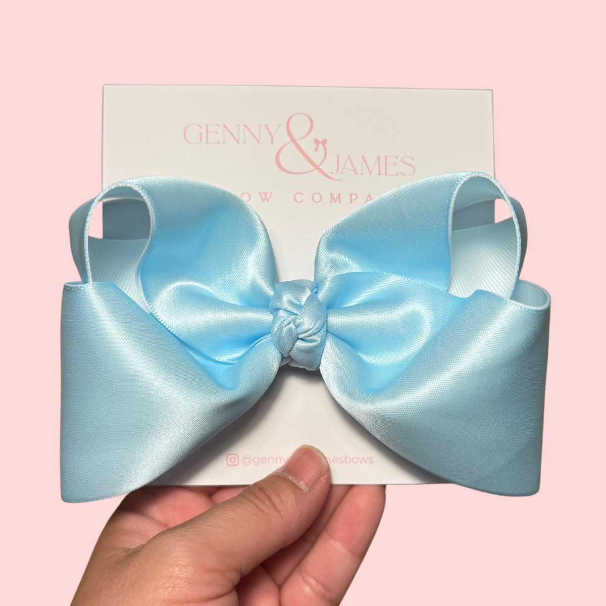 Light Blue Satin (Standard & Large)