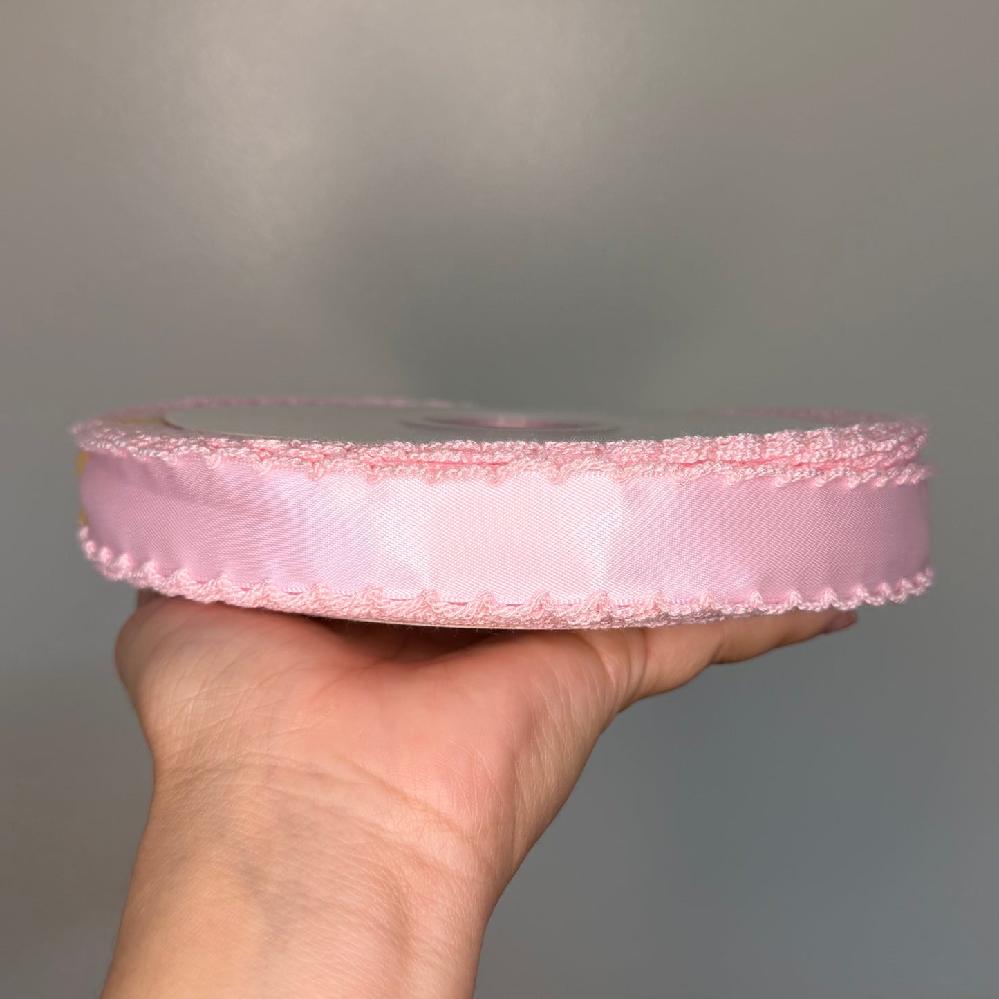 Pink / Pink SATIN Moonstitch - 7/8