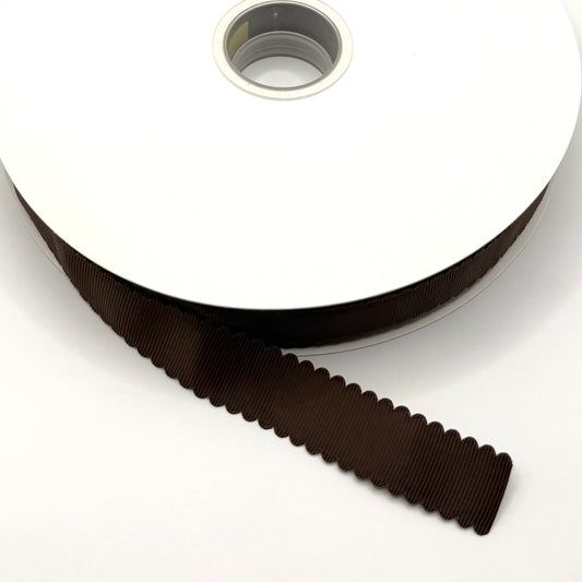 Brown Scalloped Wave - 7/8