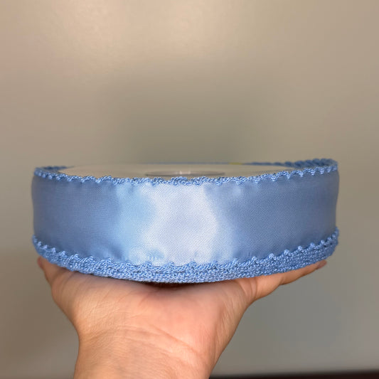 French Blue / French Blue SATIN Moonstitch - 1.5