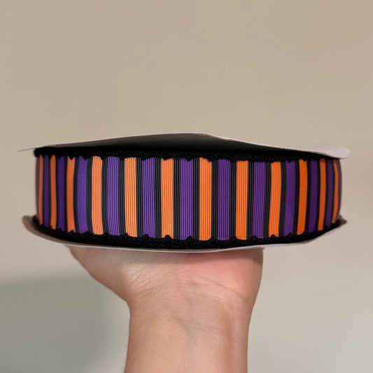 Spooky Stripes / Black Moonstitch - 1.5