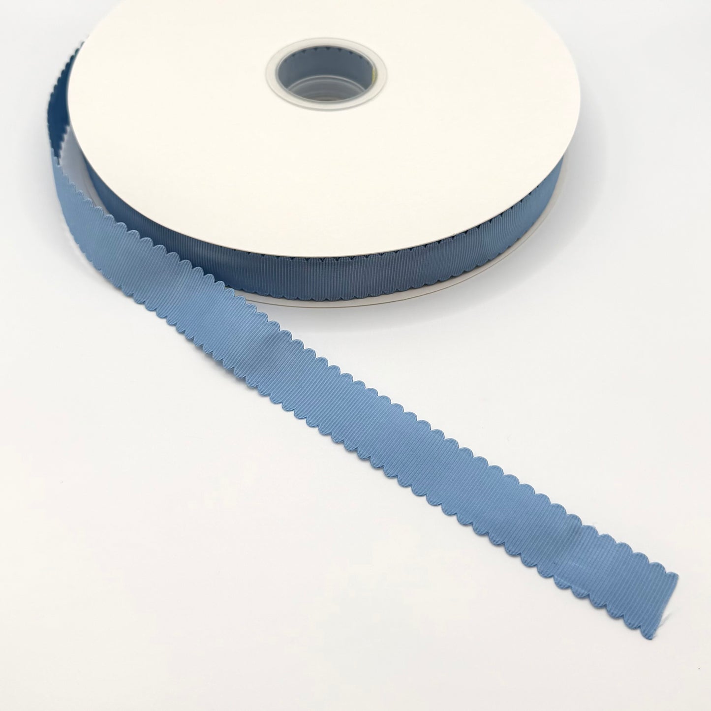 French Blue Scalloped Wave - 7/8