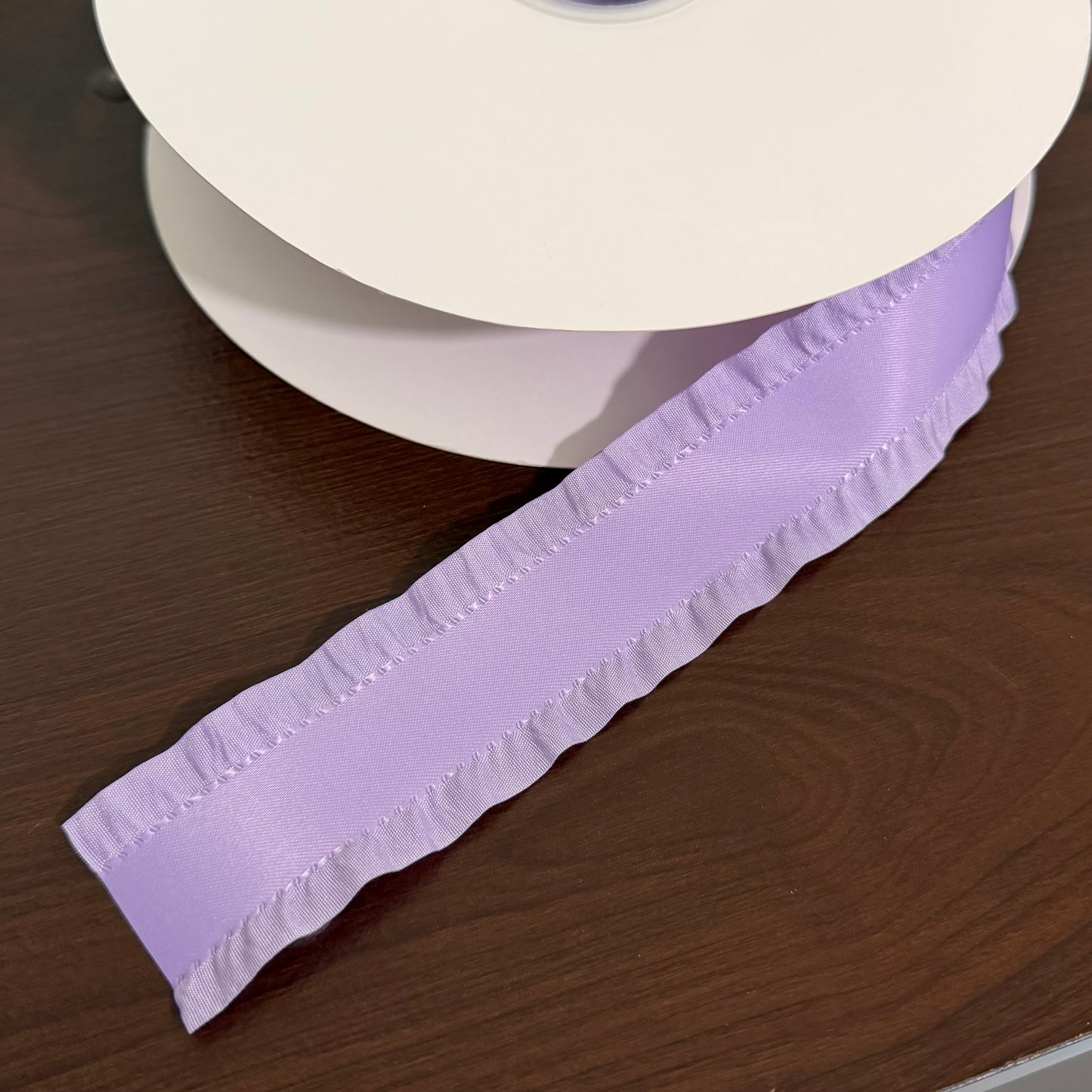 Lavender Double Ruffle - 1.5