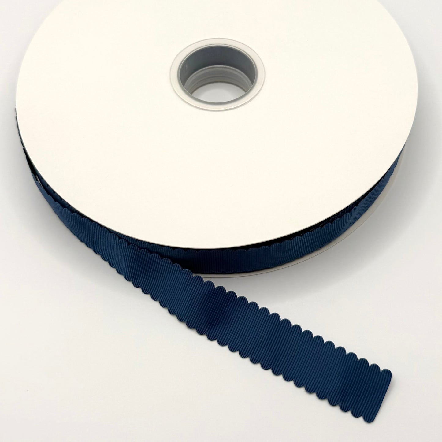 Lt Navy Scalloped Wave - 7/8