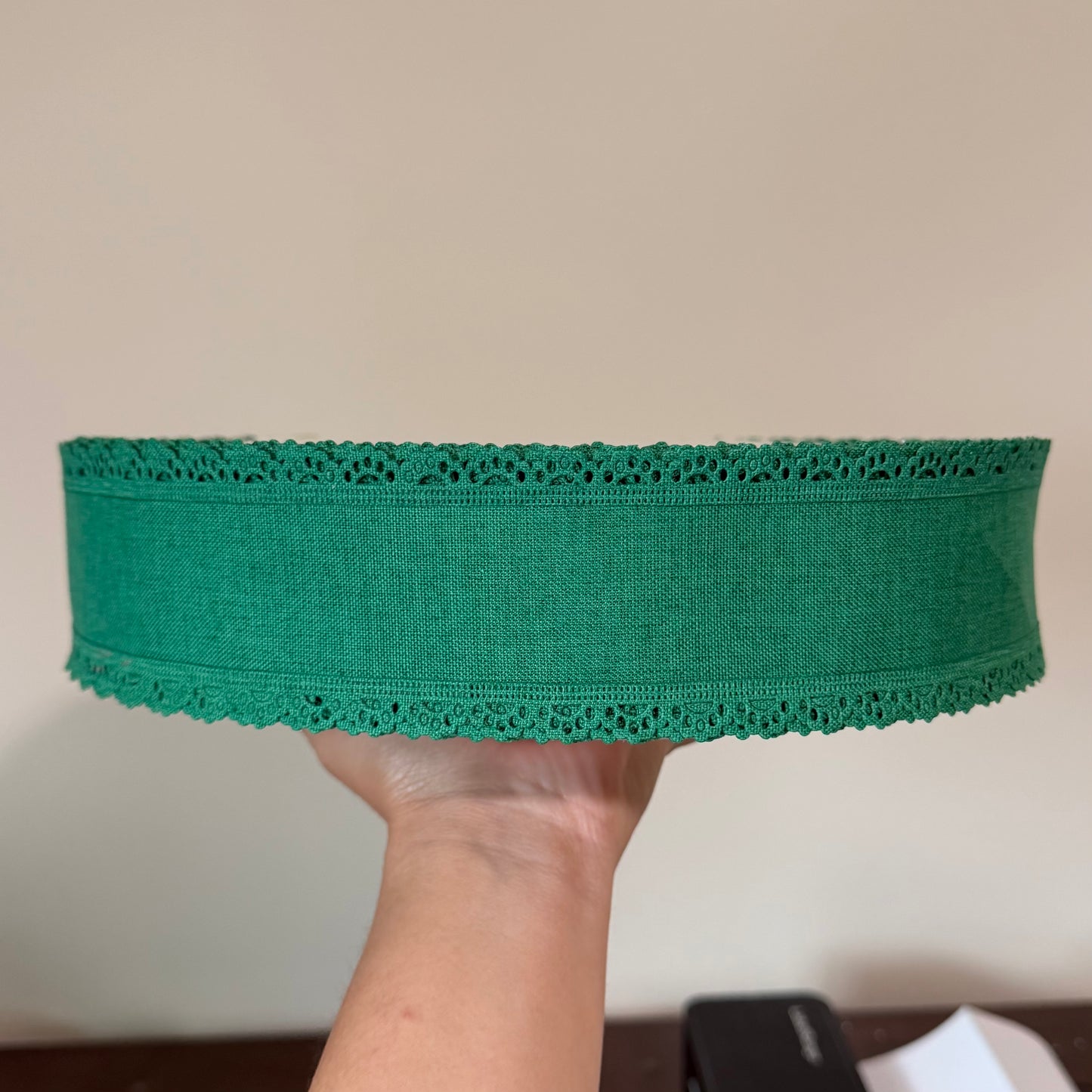 True Green Scalloped - 2.5