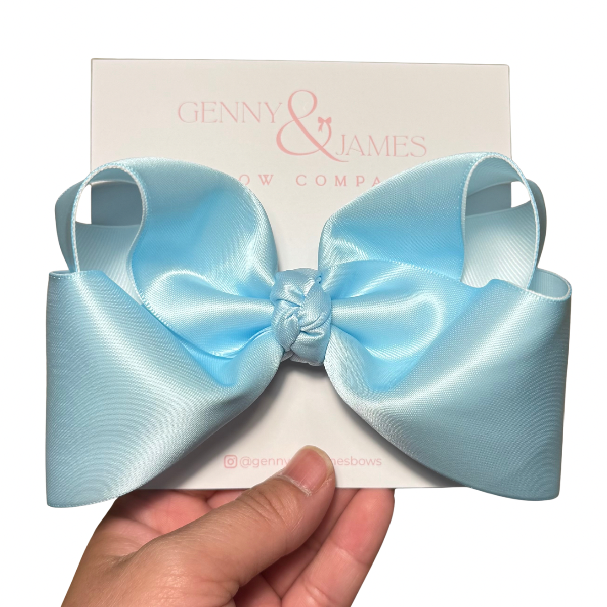 Light Blue Satin (Standard & Large)