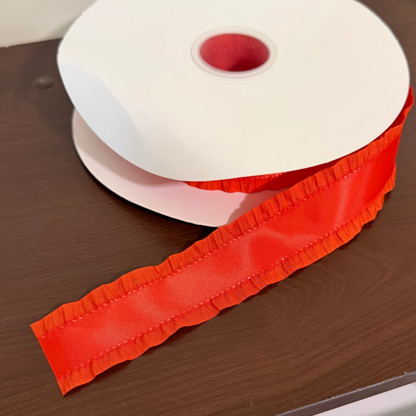 Orange Double Ruffle - 1.5