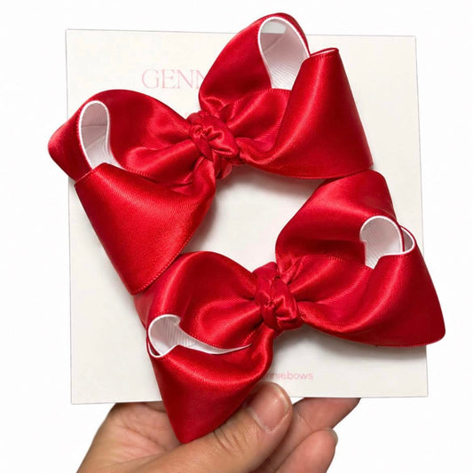 Red Satin (Piggy & Baby)