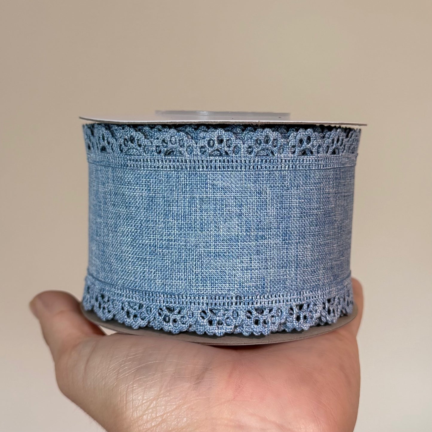 Denim Scalloped