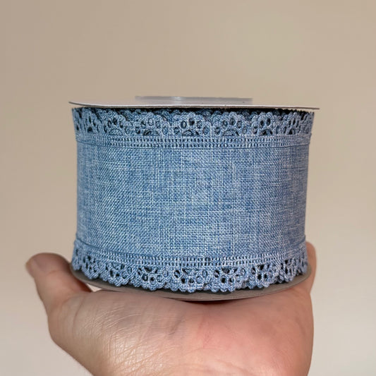 Denim Scalloped