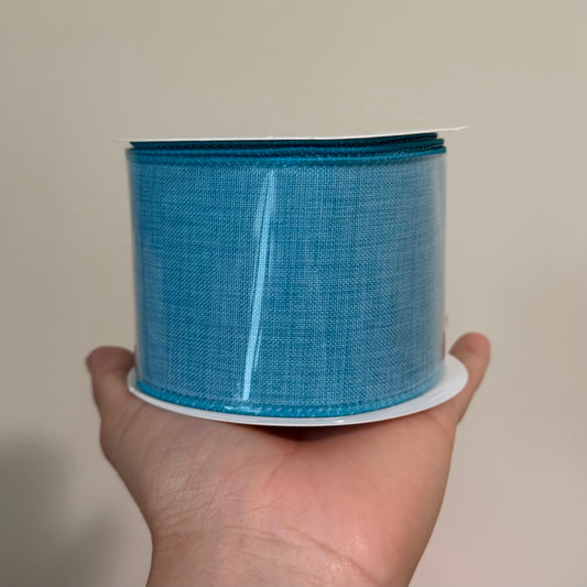 Blue Wired Canvas/Linen