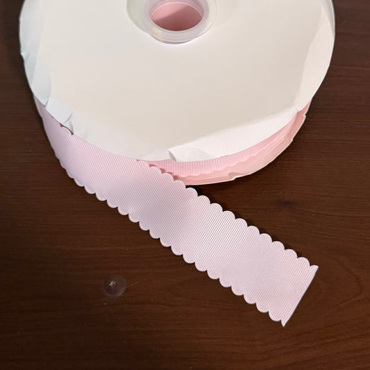 Pink Scalloped Wave