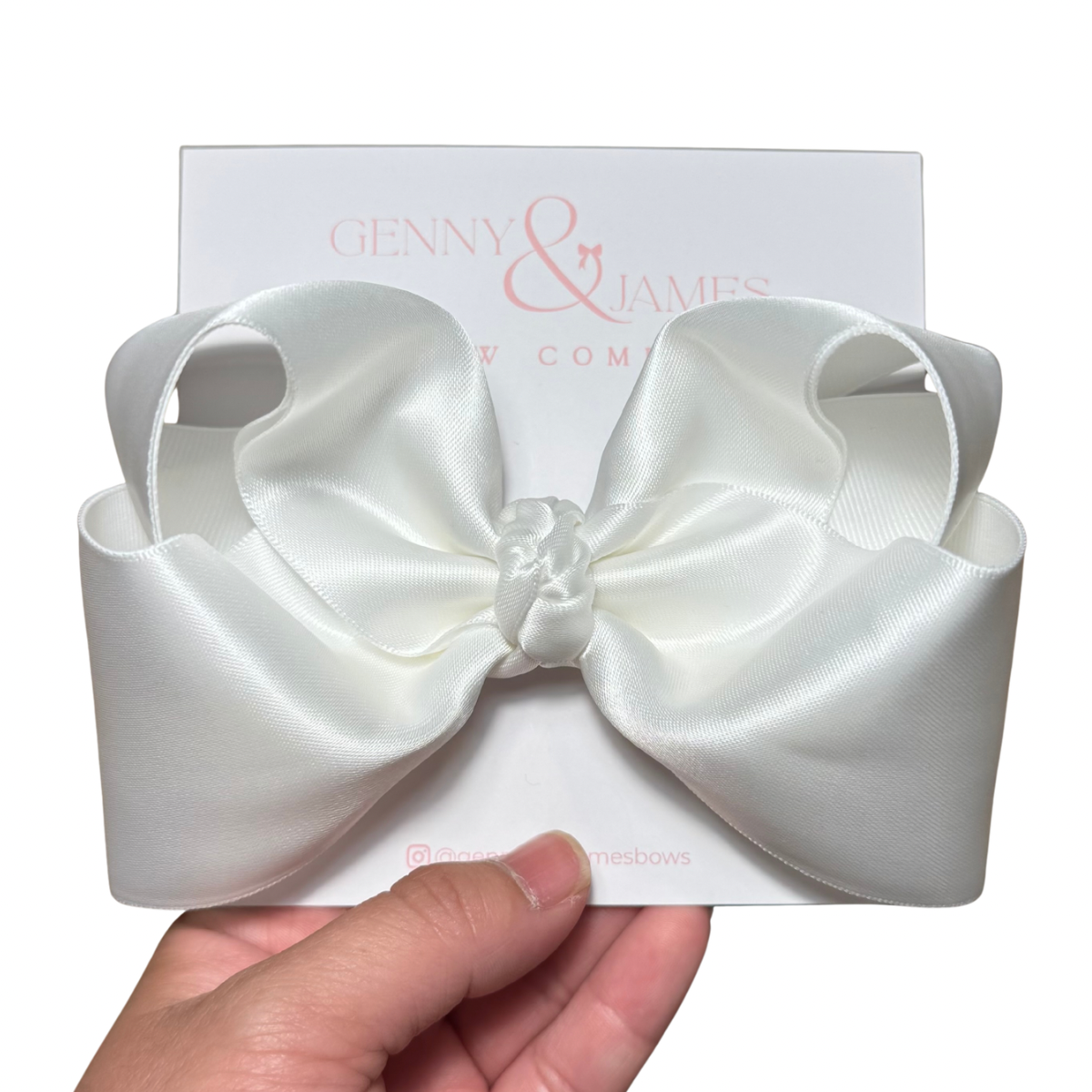 White Satin (Standard & Large)