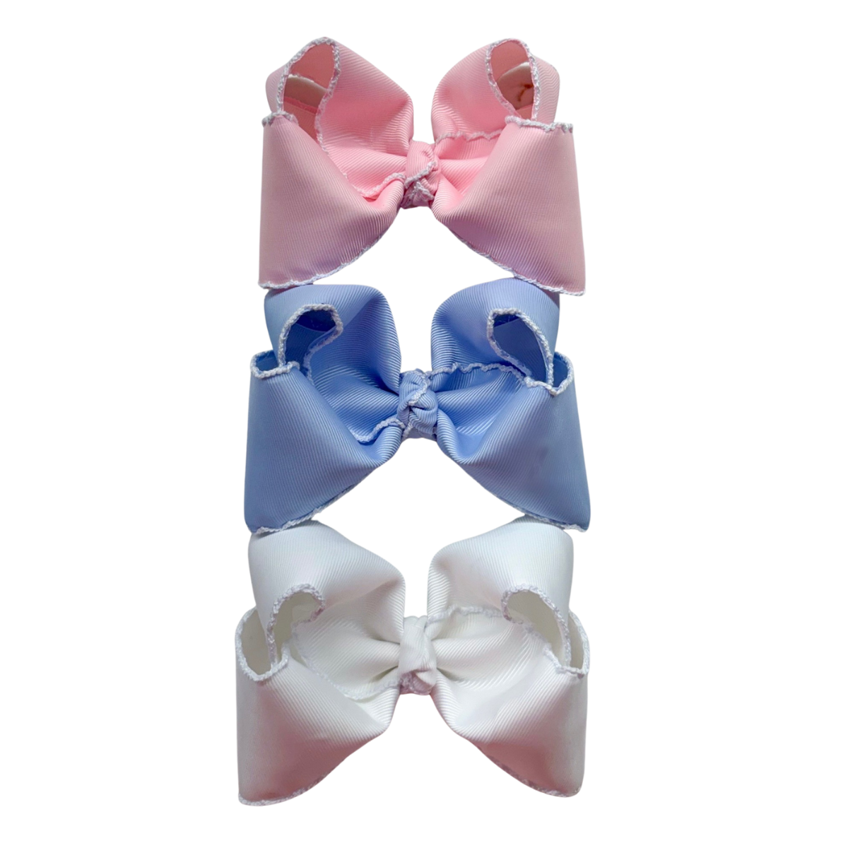 Solid Moonstitch Bow
