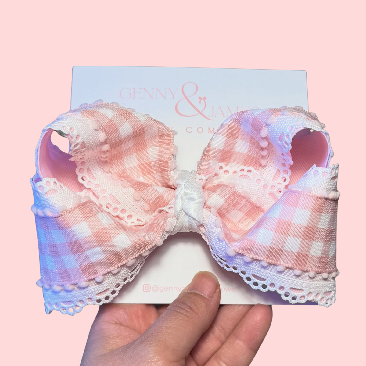 Spring Pink Gingham